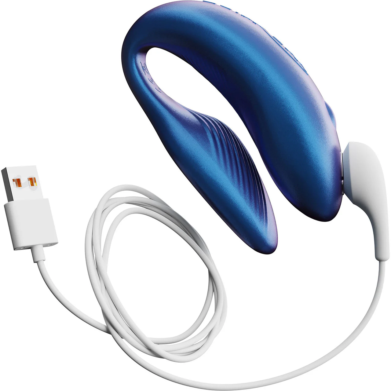 We-Vibe Chorus Remote & App Controlled Couples Vibrator - Cosmic Blue - Image 8