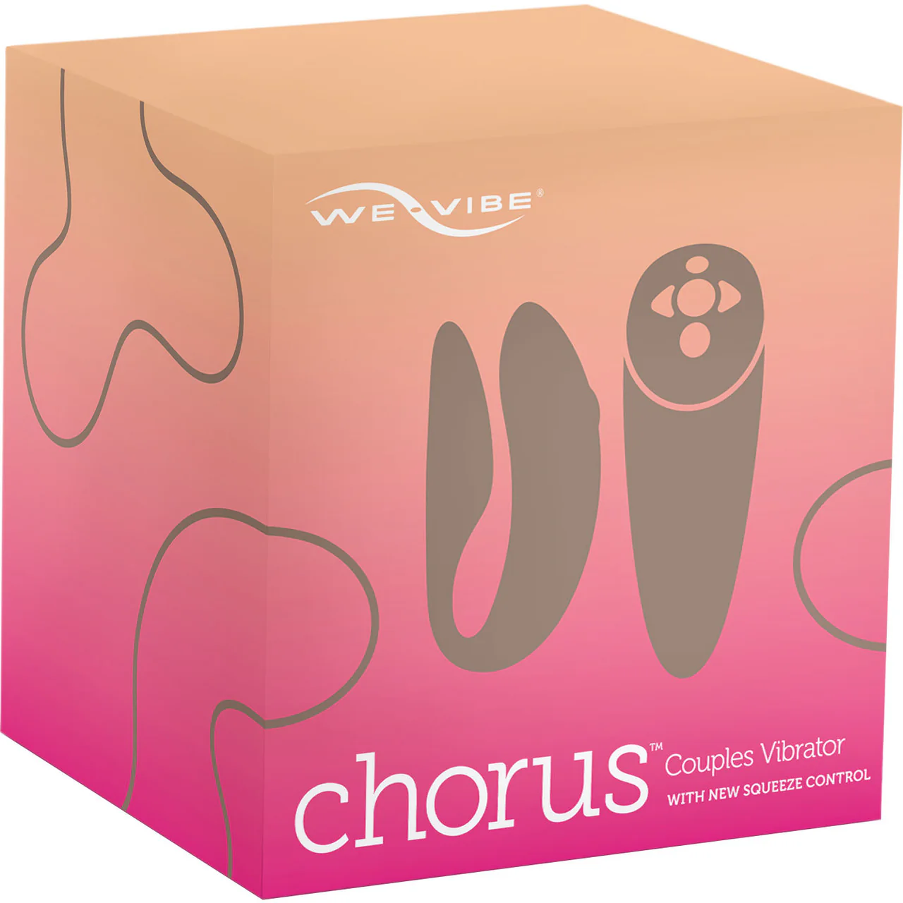 We-Vibe Chorus Remote & App Controlled Couples Vibrator - Cosmic Pink - Image 5