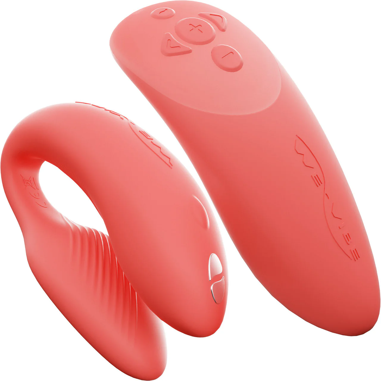 We-Vibe Chorus Remote & App Controlled Couples Vibrator - Crave Coral - Image 3