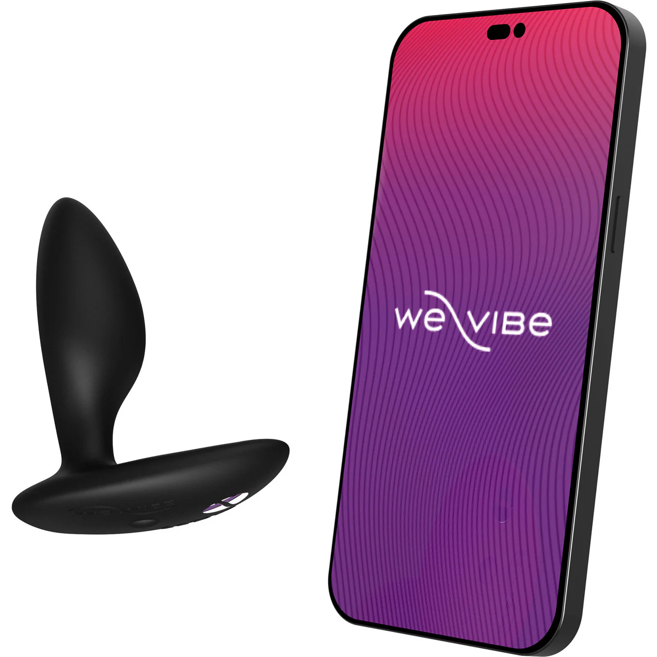We-Vibe Ditto+ Vibrating Silicone Rechargeable Waterproof Anal Plug - Satin Black - Image 14