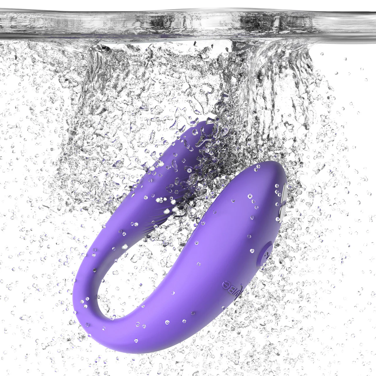 We-Vibe Sync Go App Enabled Waterproof Rechargeable Couples Vibrator - Purple - Image 13
