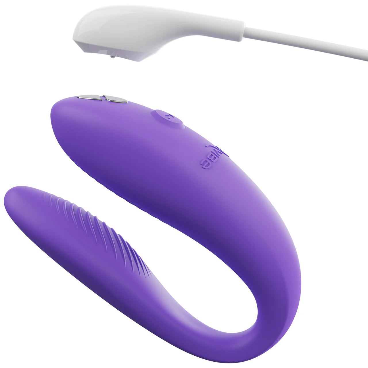 We-Vibe Sync Go App Enabled Waterproof Rechargeable Couples Vibrator - Purple - Image 6