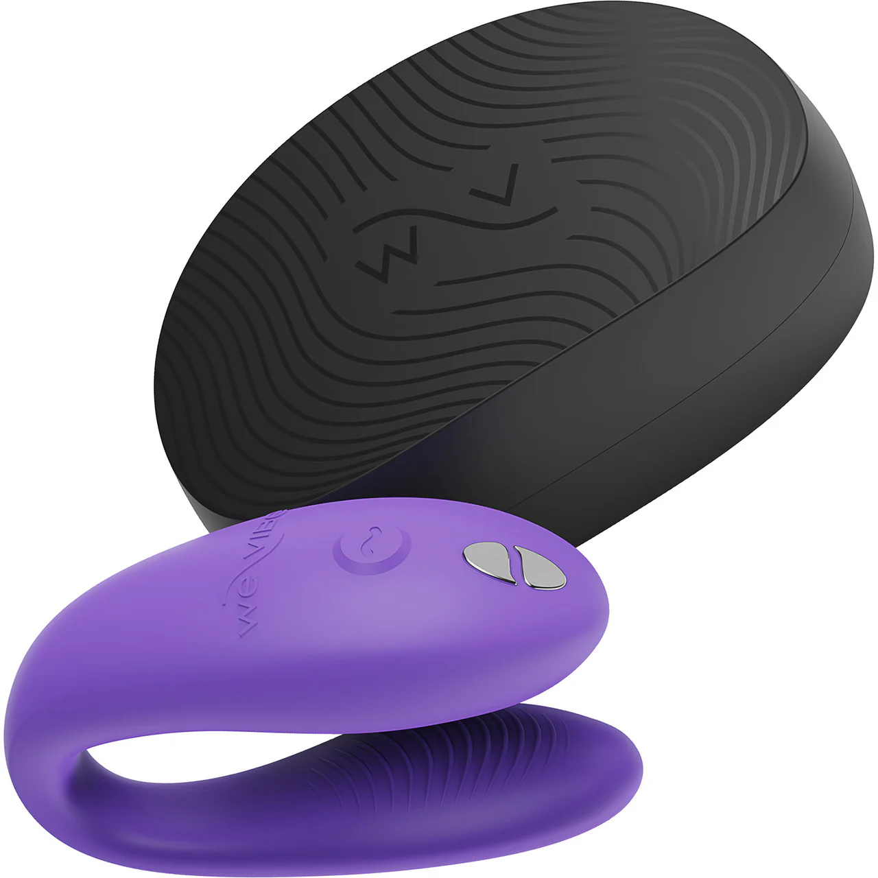 We-Vibe Sync Go App Enabled Waterproof Rechargeable Couples Vibrator - Purple - Image 7