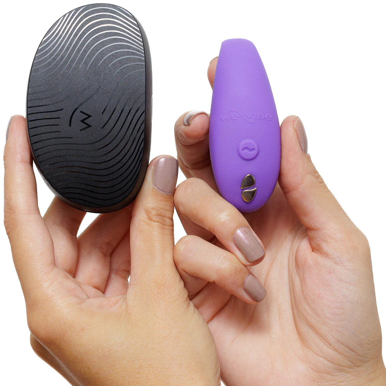 We-Vibe Sync Go App Enabled Waterproof Rechargeable Couples Vibrator - Purple - Image 9