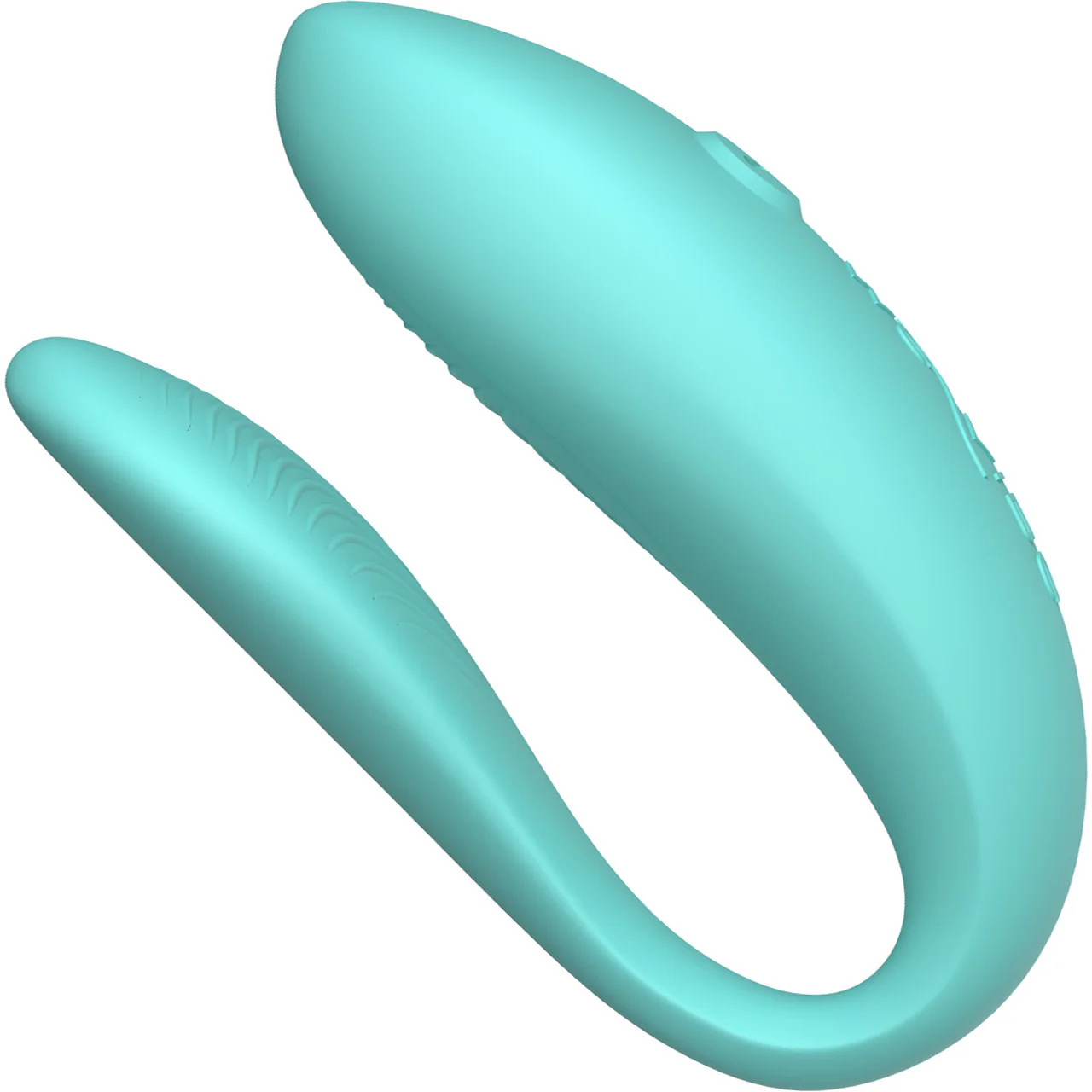 We-Vibe Sync Lite App Controlled Rechargeable Silicone Couples Vibrator - Aqua - Image 6