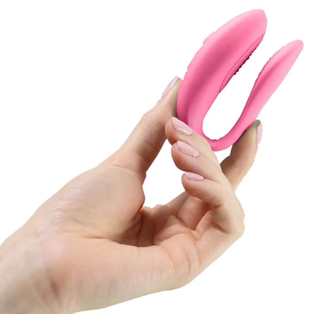 We-Vibe Sync Lite App Controlled Rechargeable Silicone Couples Vibrator - Pink - Image 5