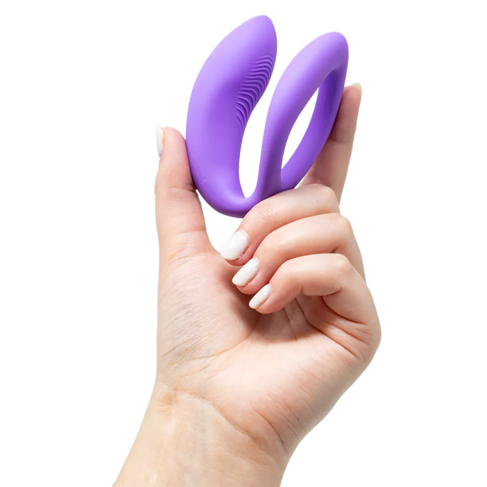 We-Vibe Sync O Rechargeable Silicone Remote & App Controlled Couples Vibrator - Purple - Image 15