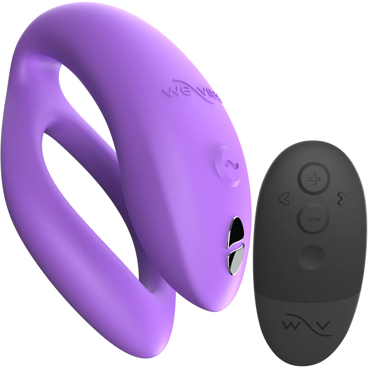 We-Vibe Sync O Rechargeable Silicone Remote & App Controlled Couples Vibrator - Purple - Image 2