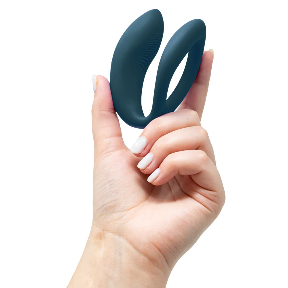 We-Vibe Sync O Rechargeable Silicone Remote & App Controlled Couples Vibrator - Velvet Green - Image 15