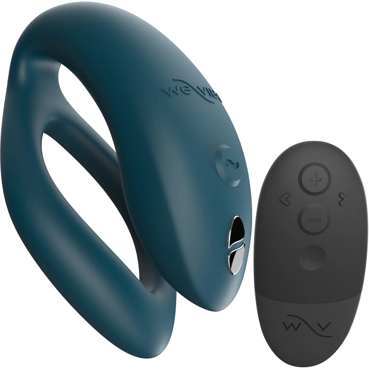 We-Vibe Sync O Rechargeable Silicone Remote & App Controlled Couples Vibrator - Velvet Green - Image 2