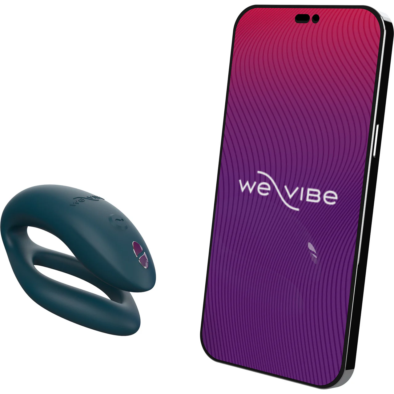 We-Vibe Sync O Rechargeable Silicone Remote & App Controlled Couples Vibrator - Velvet Green - Image 5