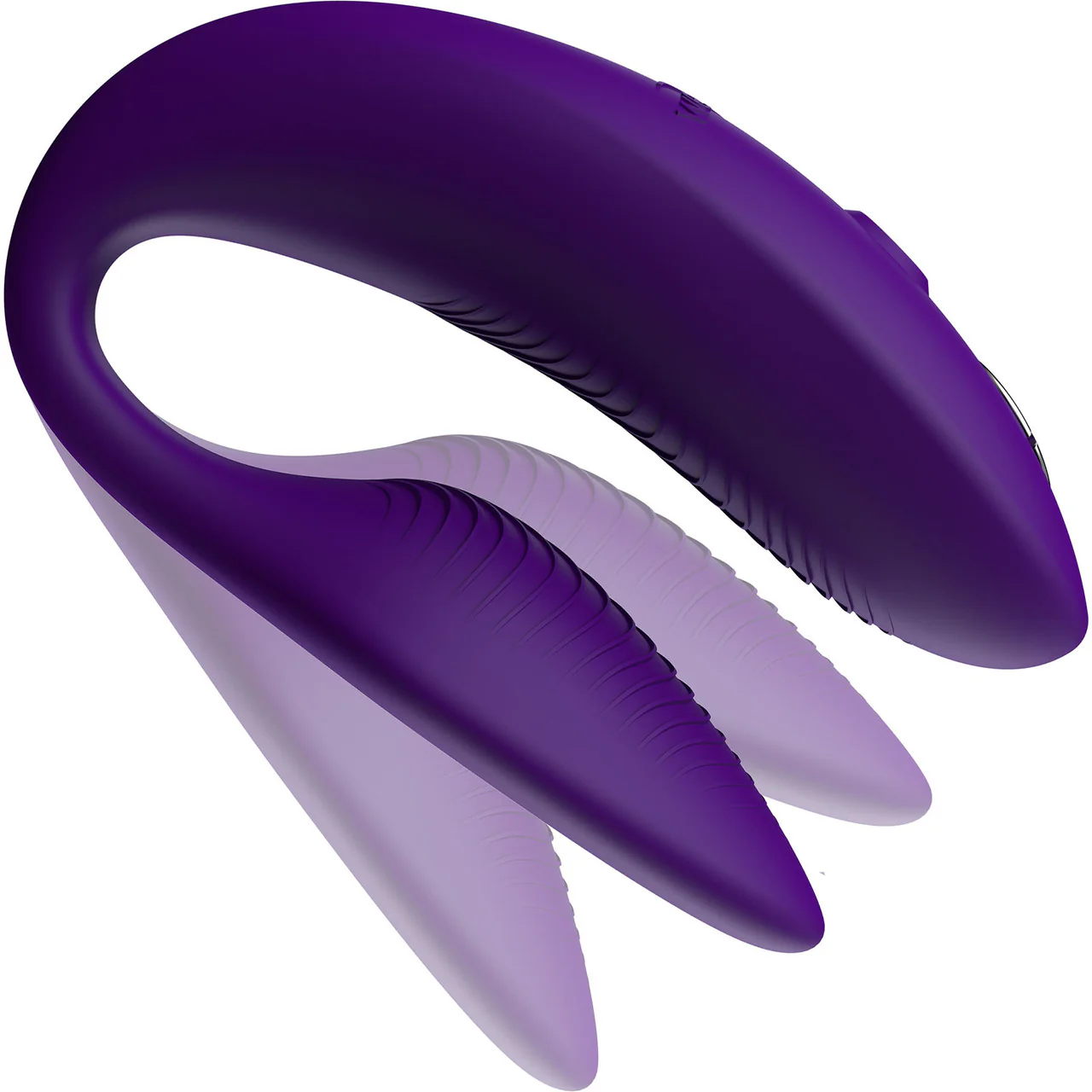 We-Vibe Sync 2 Rechargeable Silicone Remote & App Controlled Couples Vibrator - Purple - Image 3