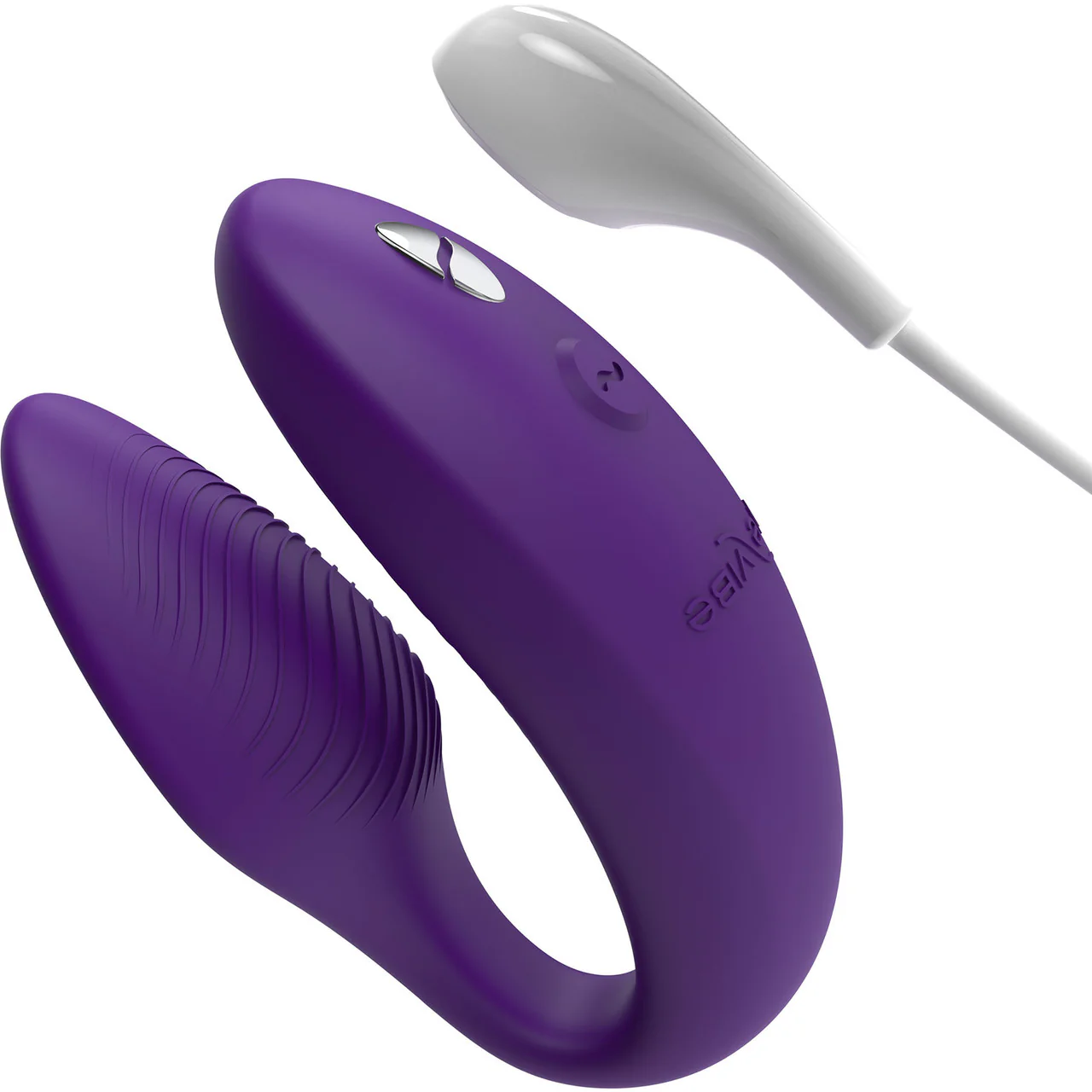 We-Vibe Sync 2 Rechargeable Silicone Remote & App Controlled Couples Vibrator - Purple - Image 7
