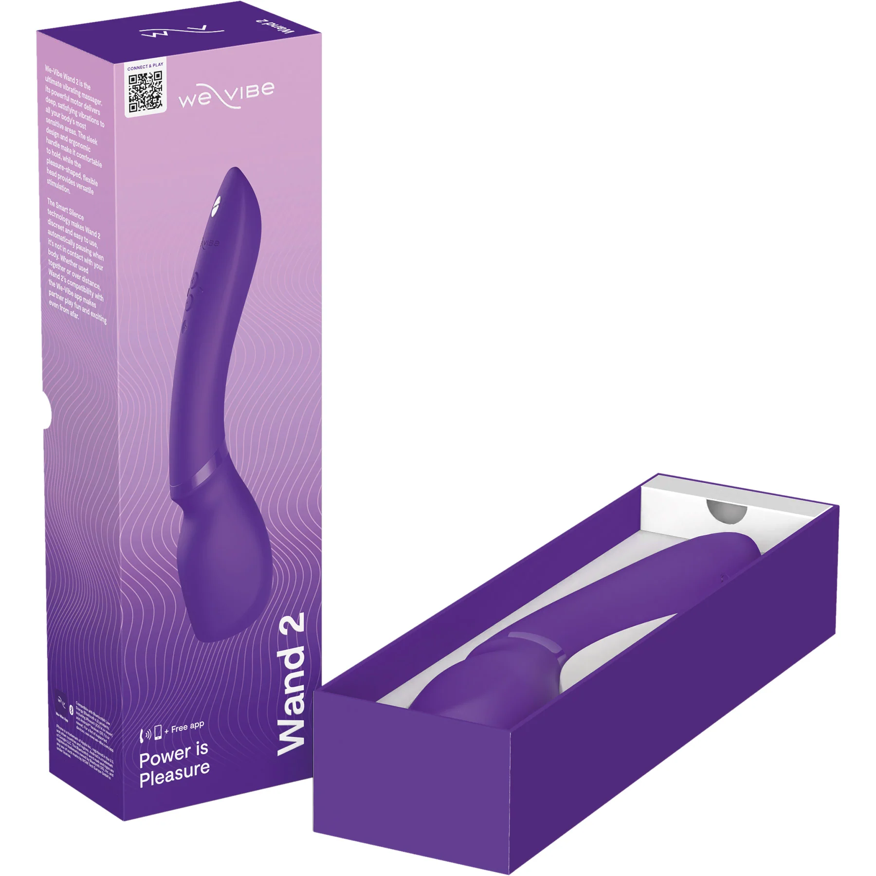 We-Vibe Wand 2 Rechargeable Cordless Silicone Wand Vibrator - Image 17