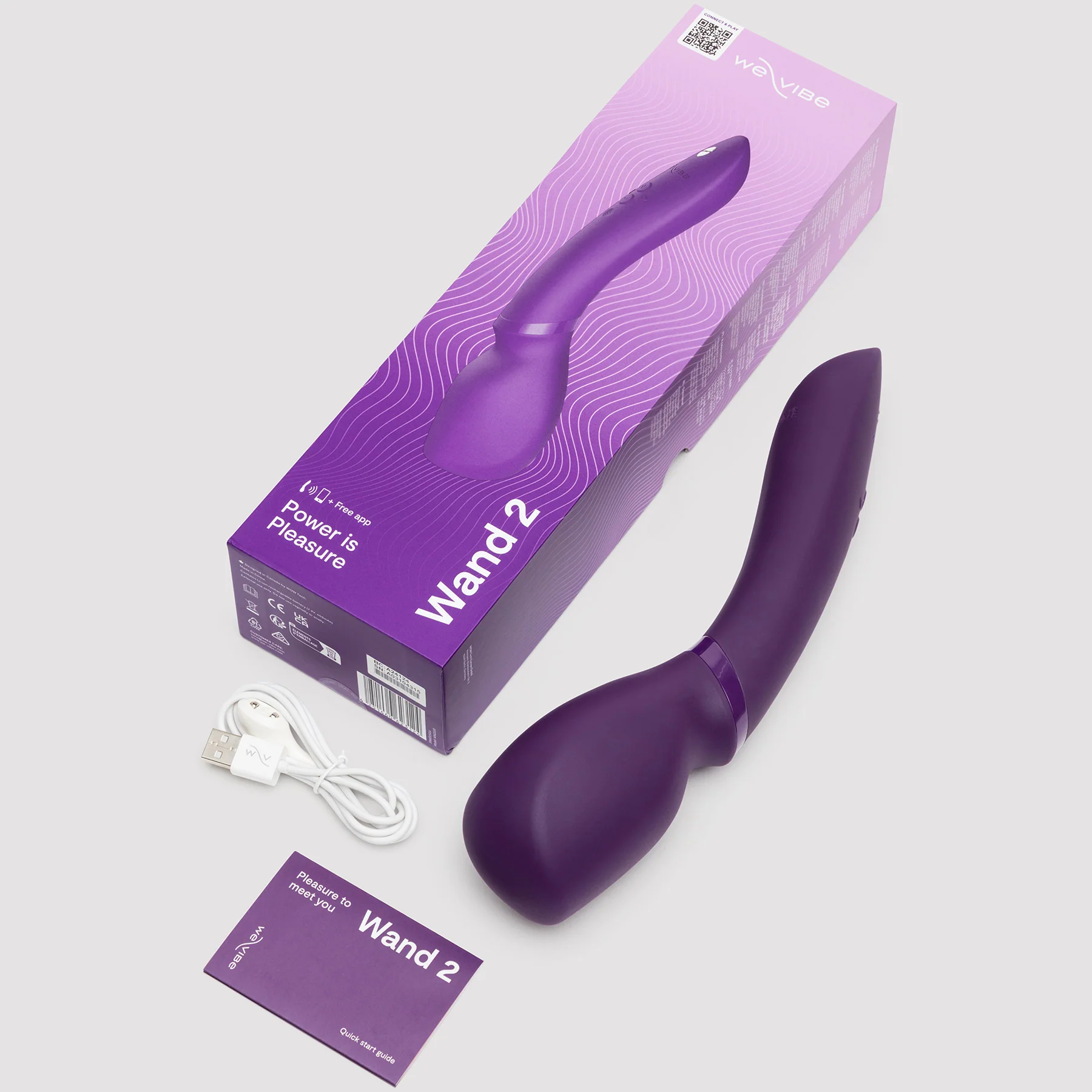 We-Vibe Wand 2 Rechargeable Cordless Silicone Wand Vibrator - Image 23