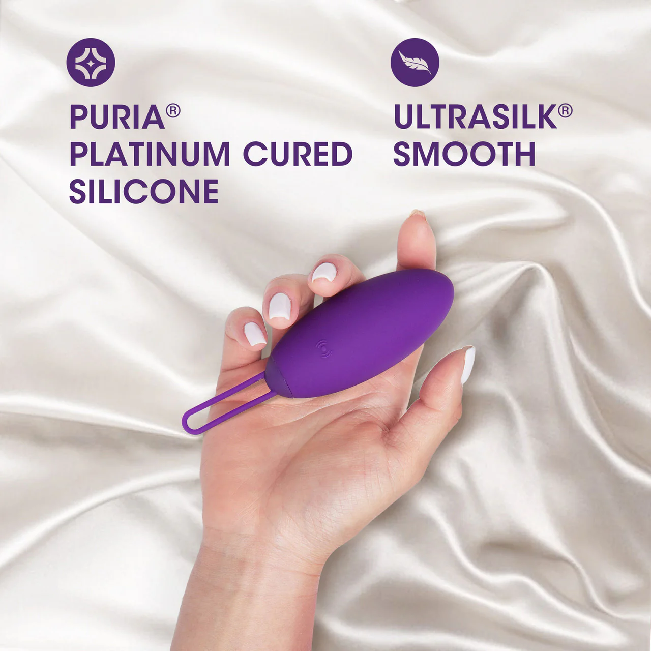 Wellness Imara Rechargeable Waterproof Silicone Vibrating Egg With Remote By Blush - Image 2