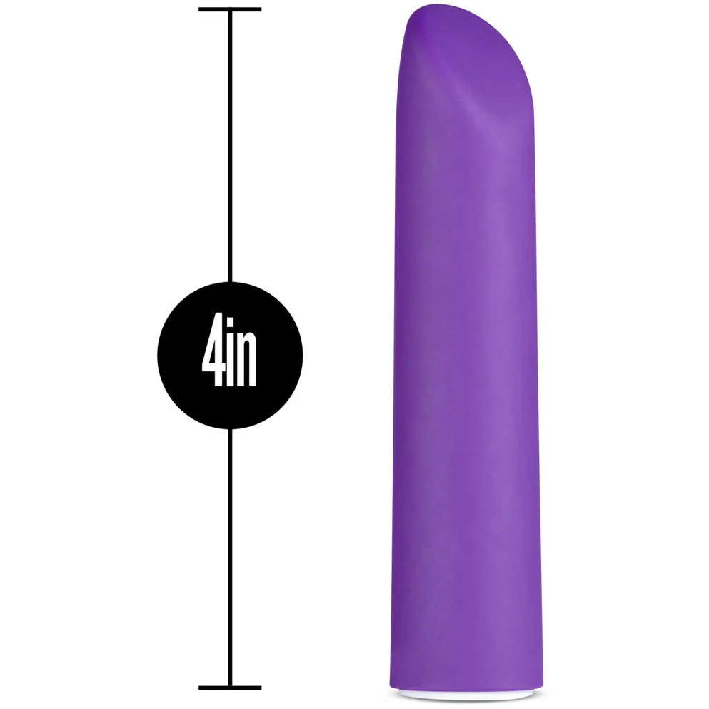 Wellness Power Vibe Rechargeable Waterproof Mini Vibrator By Blush - Purple - Image 3