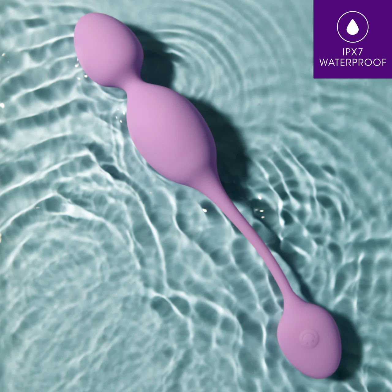 Wellness Raine Rechargeable Waterproof Silicone Vibrating Kegel Ball With Remote By Blush - Image 10