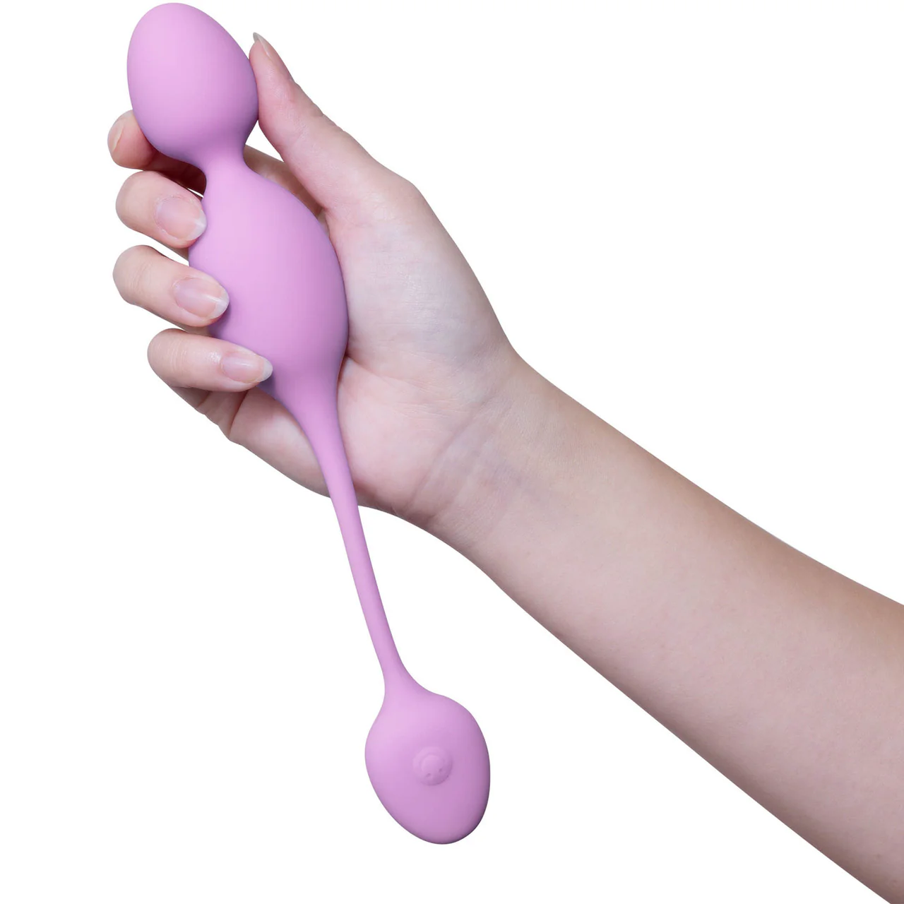 Wellness Raine Rechargeable Waterproof Silicone Vibrating Kegel Ball With Remote By Blush - Image 2