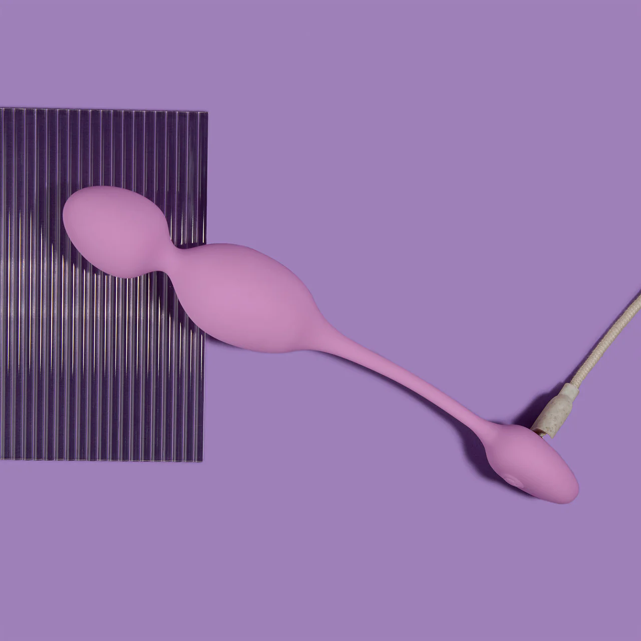 Wellness Raine Rechargeable Waterproof Silicone Vibrating Kegel Ball With Remote By Blush - Image 8