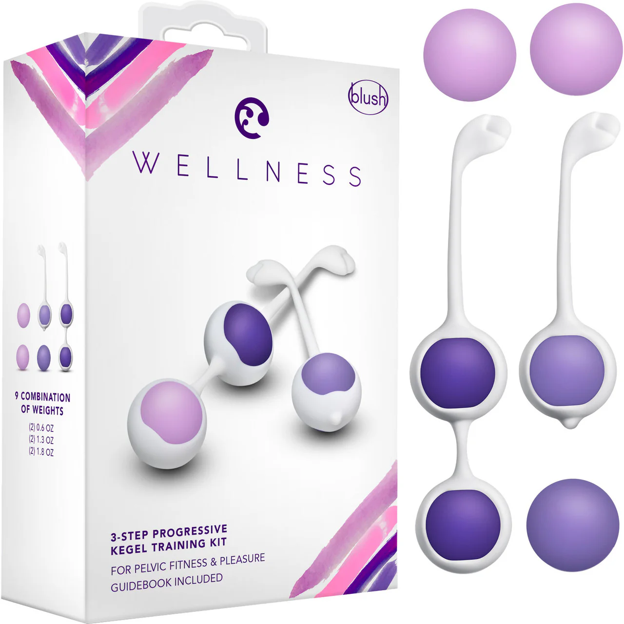 Wellness Silicone Kegel Training Kit by Blush - Image 3