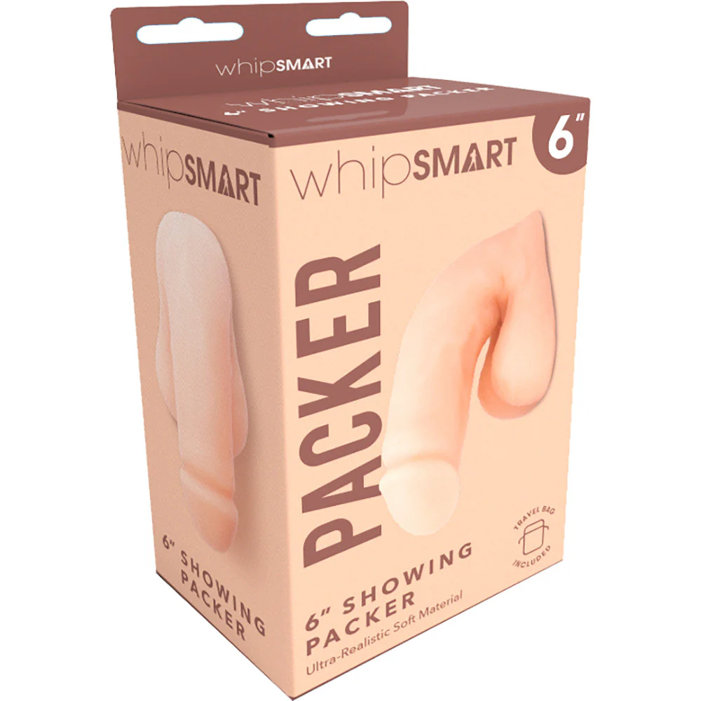 Whipsmart 6" Showing Penis Packer - Vanilla - Image 3