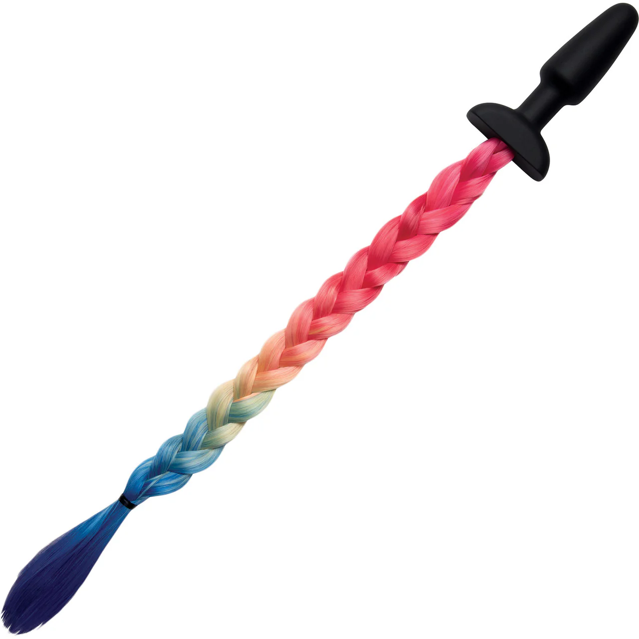 Whipsmart Furry Tales Silicone Rainbow Tail Butt Plug - Image 3