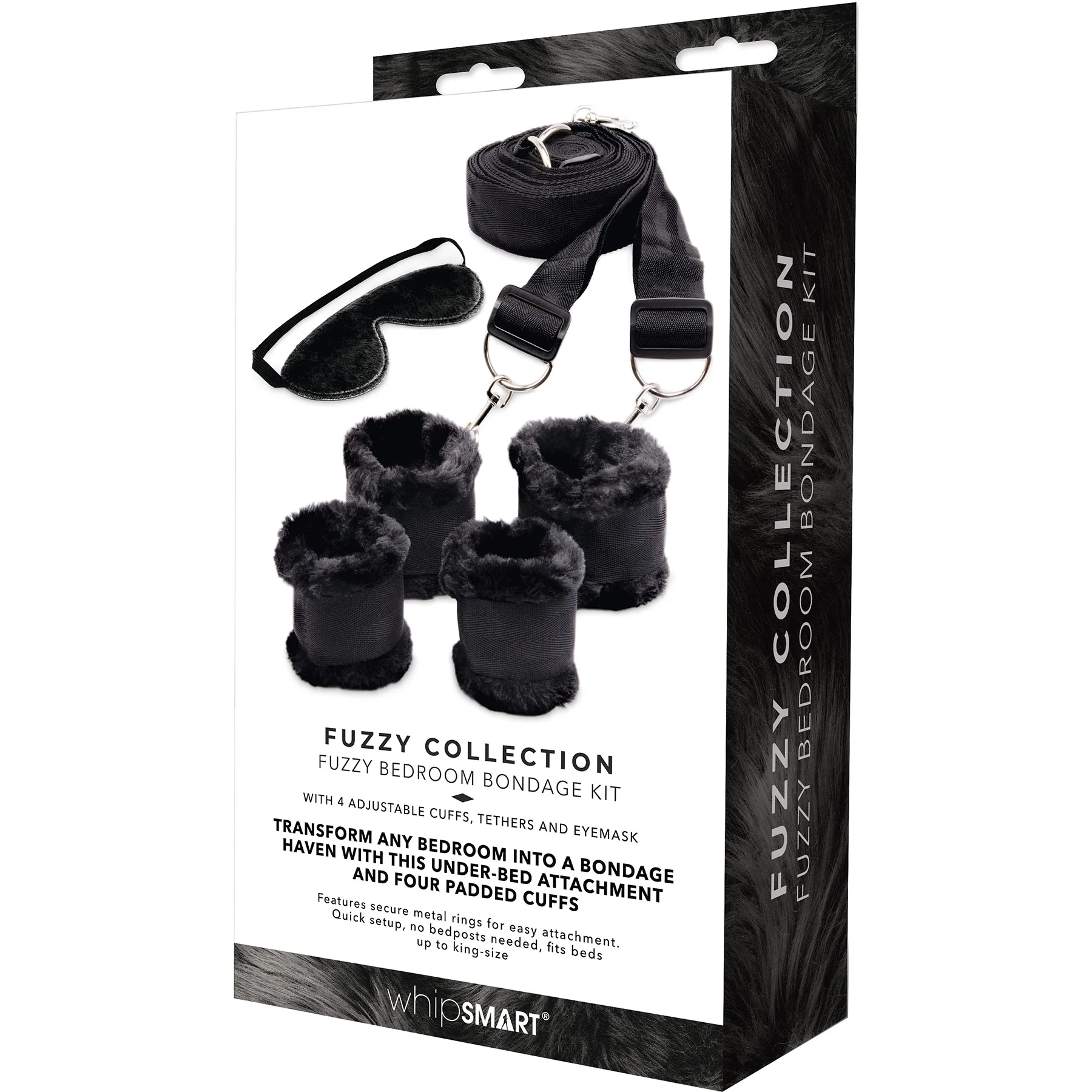 Whipsmart Fuzzy Collection Bedroom Bondage Kit - Image 3