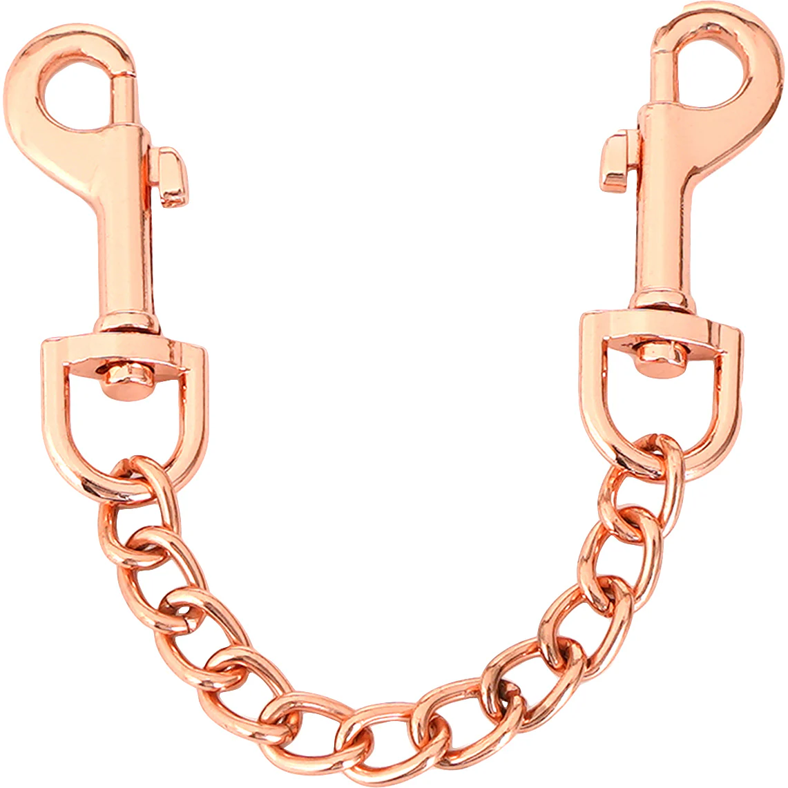Wine Red Leather Handcuffs With Rose Gold Hardware By Liebe Seele - Image 6
