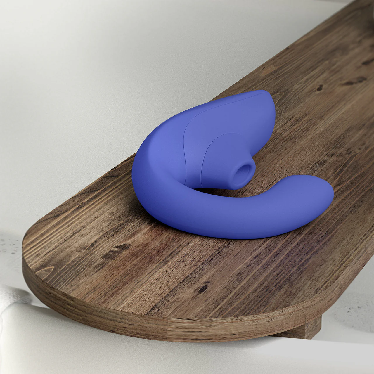 Womanizer Blend Dual Stimulation Vibrator Featuring Pleasure Air Technology - Vibrant Blue - Image 20