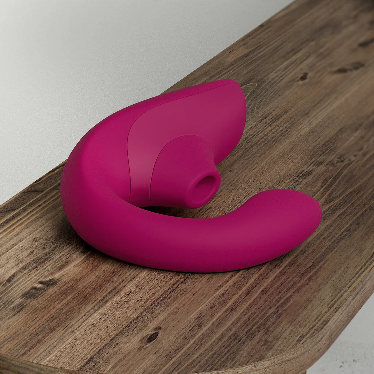 Womanizer Blend Dual Stimulation Vibrator Featuring Pleasure Air Technology - Vibrant Pink - Image 20