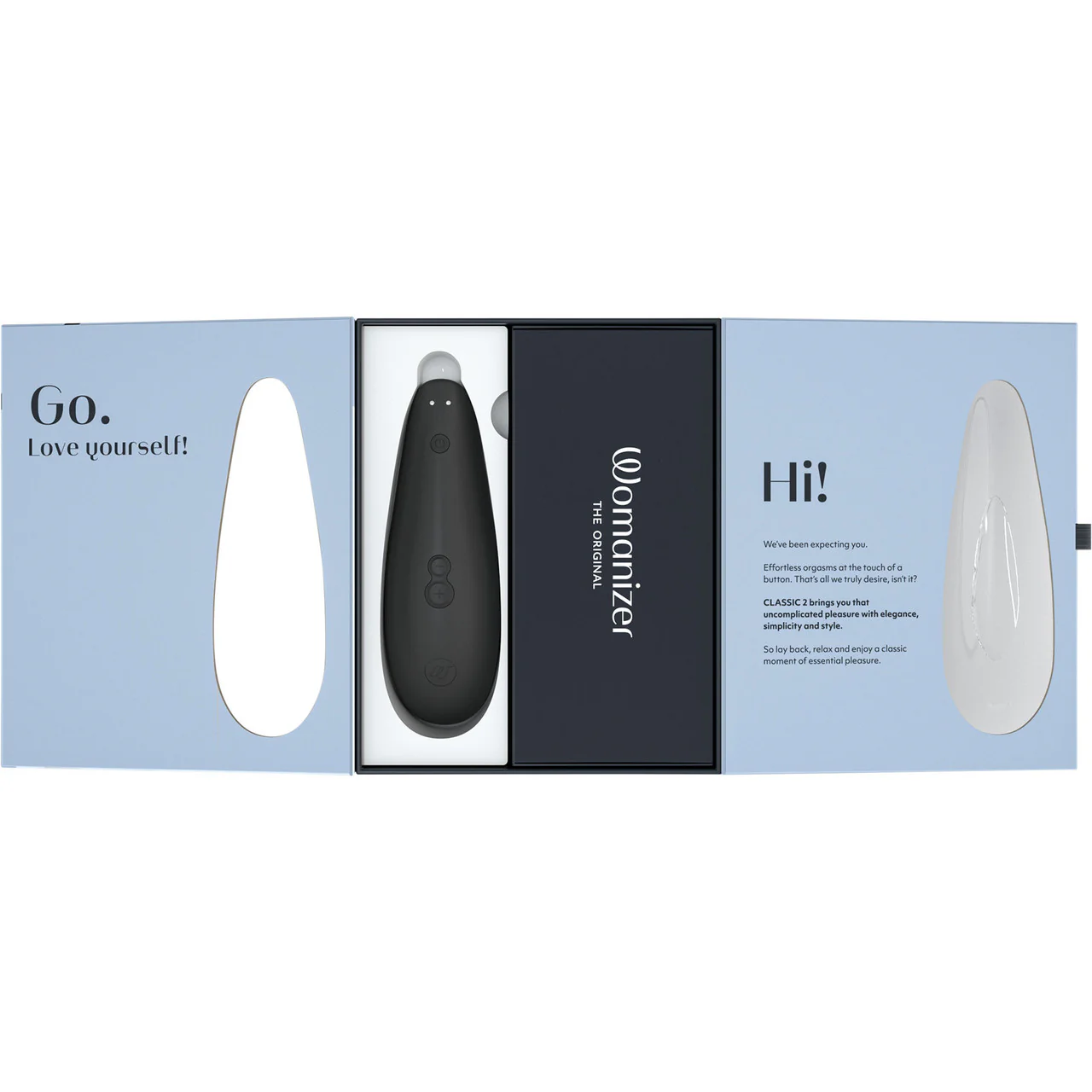 Womanizer Classic 2 Pleasure Air Clitoral Stimulator - Black - Image 9