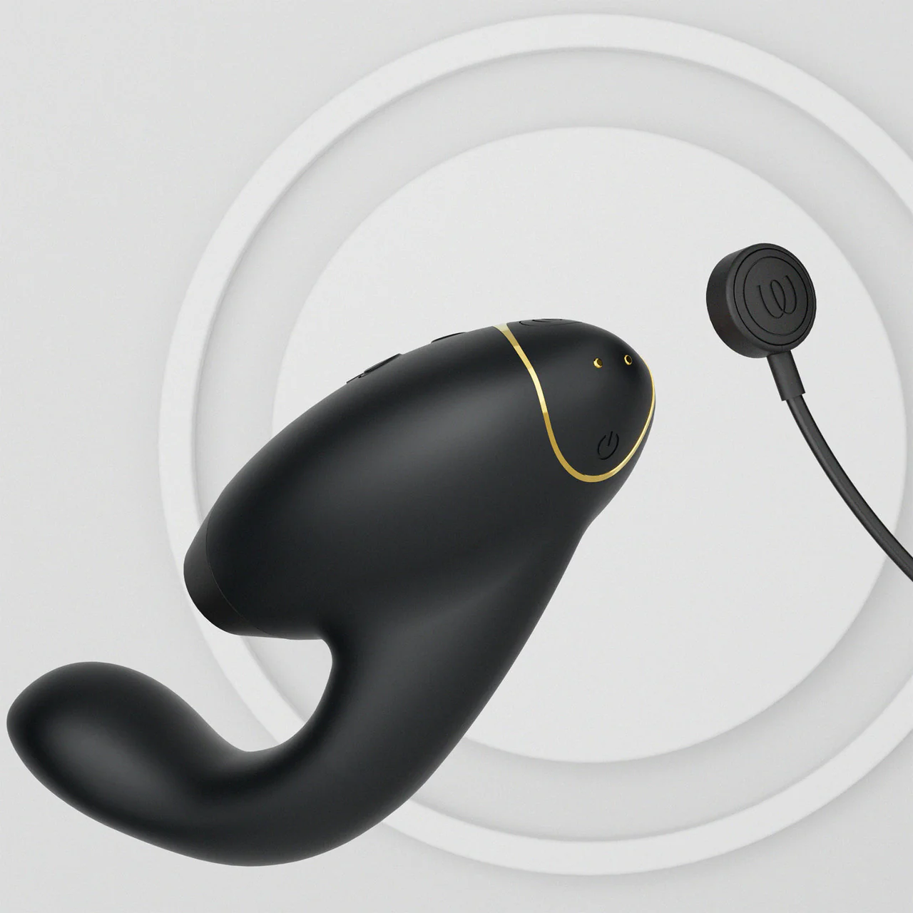 Womanizer DUO 2 Silicone Pleasure Air Clitoral & G-Spot Stimulator - Black - Image 13