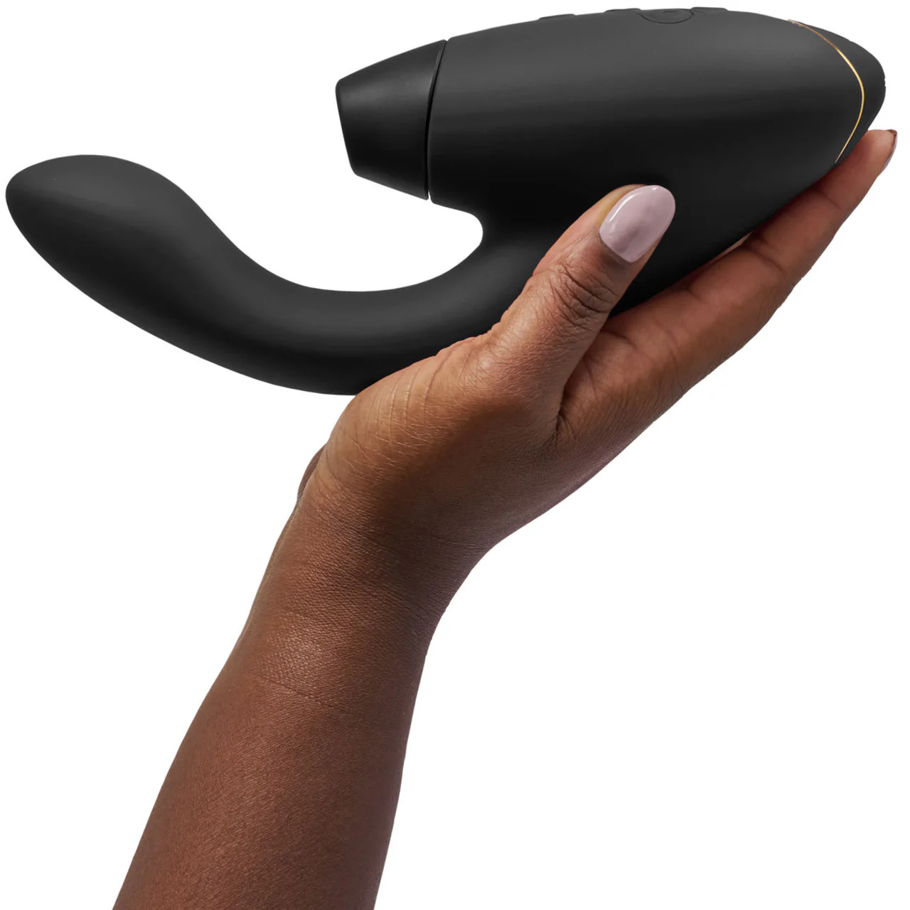 Womanizer DUO 2 Silicone Pleasure Air Clitoral & G-Spot Stimulator - Black - Image 6