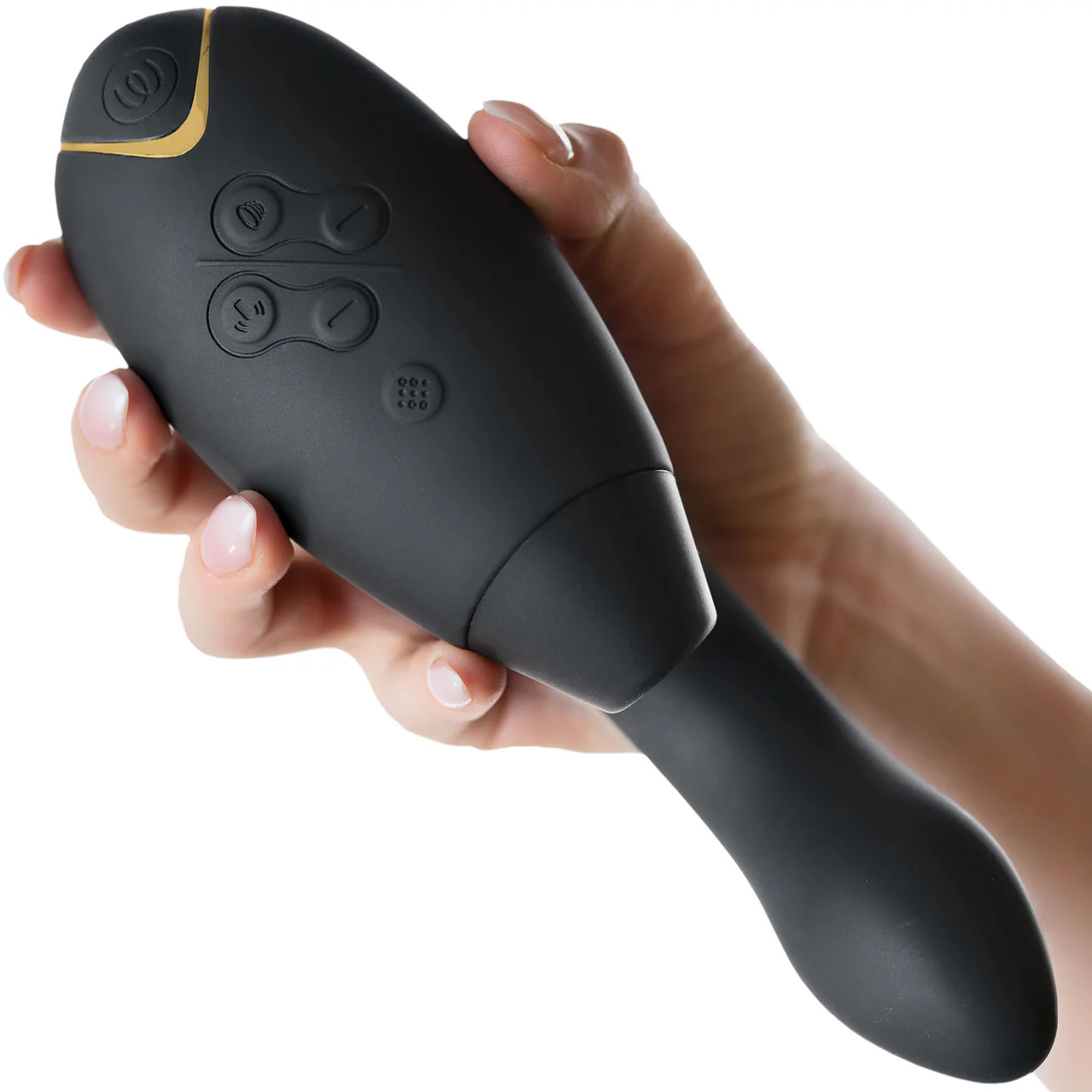 Womanizer DUO 2 Silicone Pleasure Air Clitoral & G-Spot Stimulator - Black - Image 8