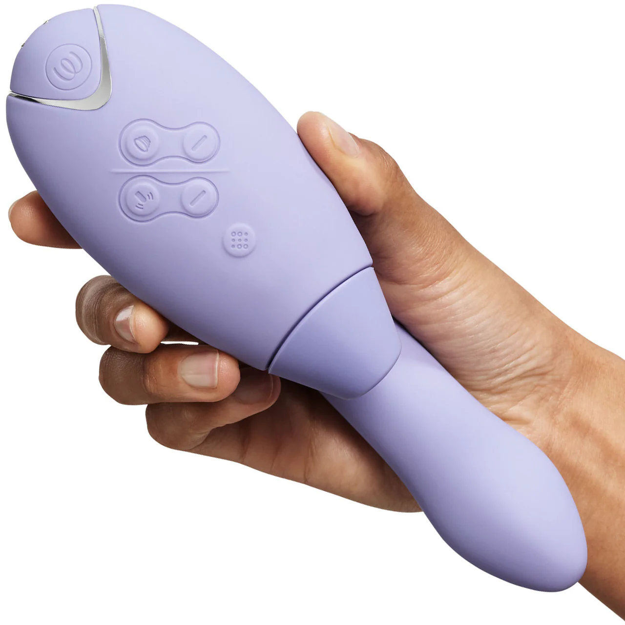 Womanizer DUO 2 Silicone Pleasure Air Clitoral & G-Spot Stimulator - Lilac - Image 8