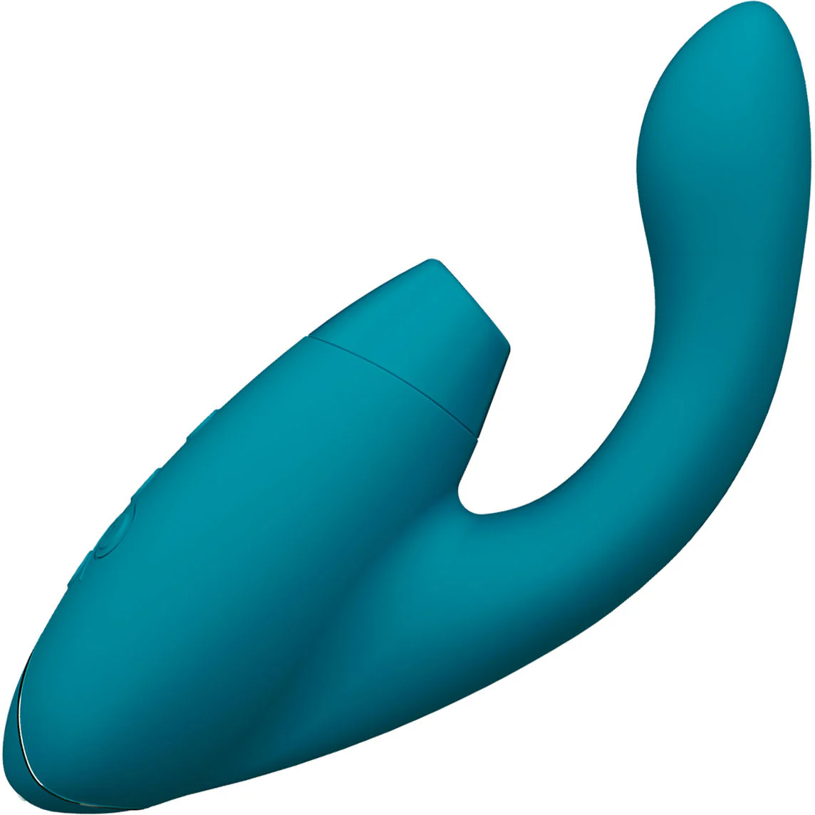 Womanizer DUO 2 Silicone Pleasure Air Clitoral & G-Spot Stimulator - Petrol - Image 5