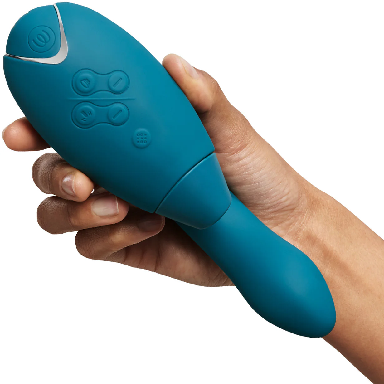 Womanizer DUO 2 Silicone Pleasure Air Clitoral & G-Spot Stimulator - Petrol - Image 8