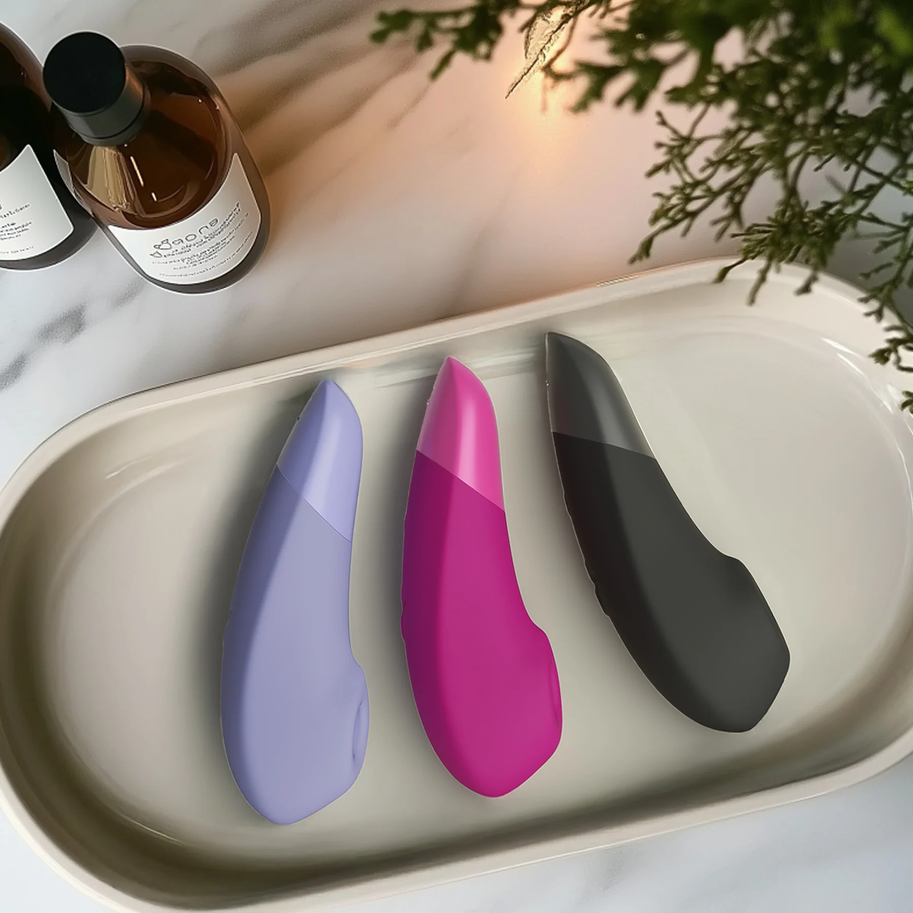 Womanizer Enhance Pleasure Air Clitoral Stimulator With Vibration - Image 2