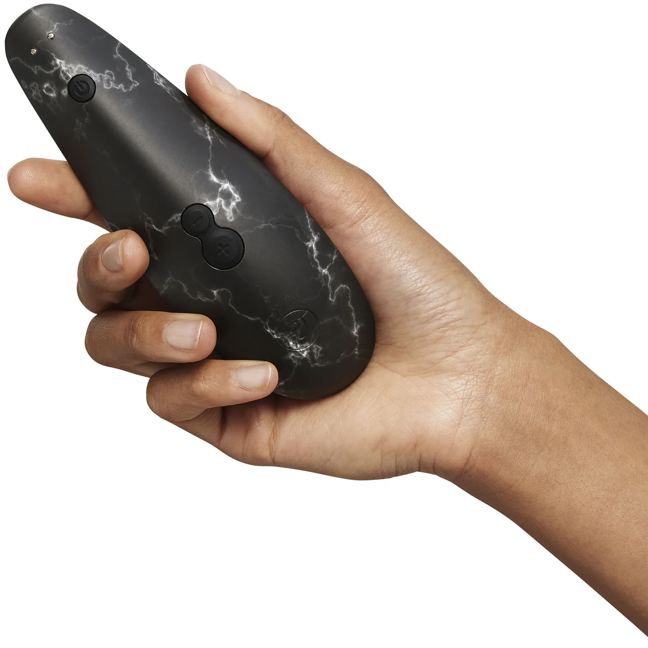 Womanizer Marilyn Monroe Special Edition Pleasure Air Clitoral Stimulator - Black Marble - Image 6