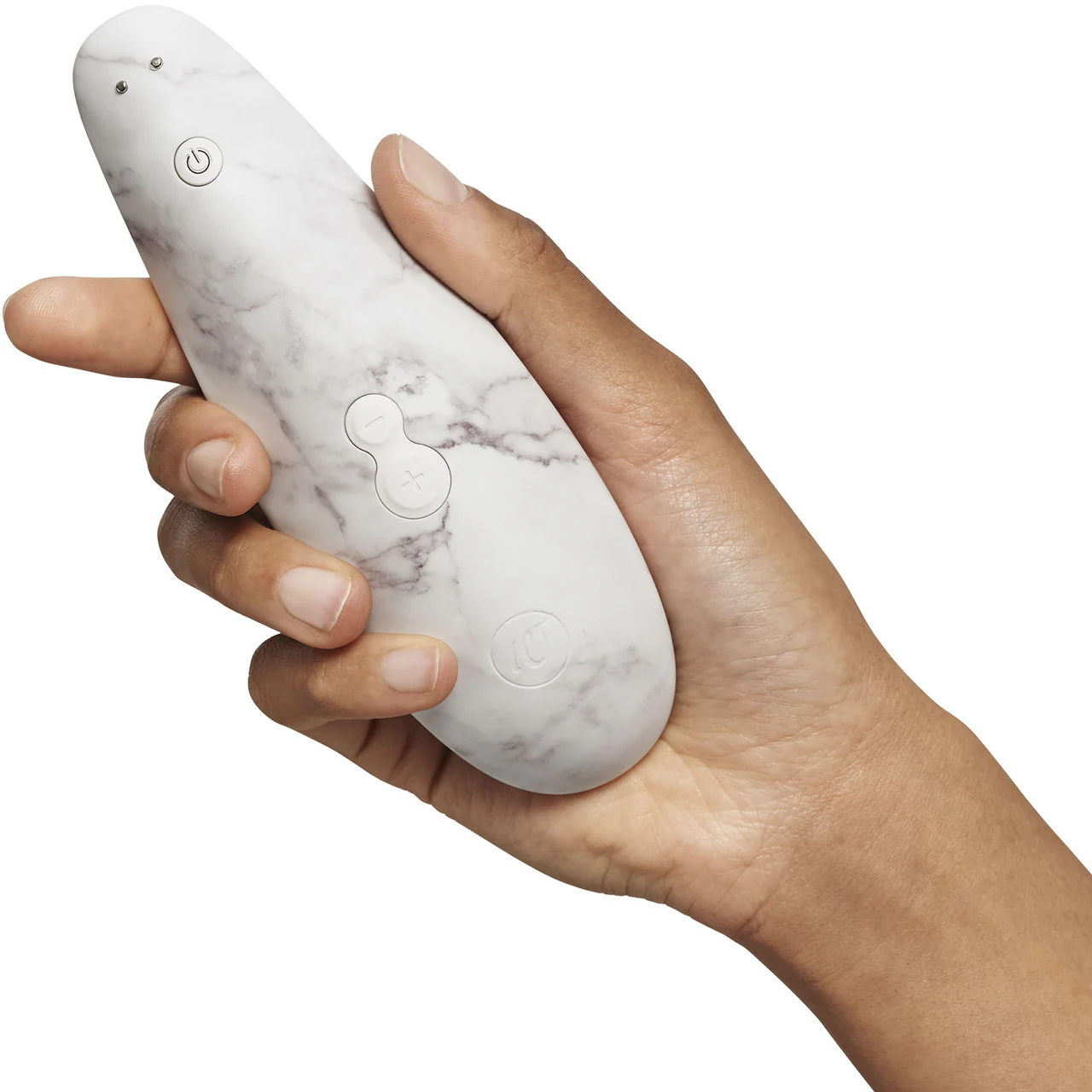 Womanizer Marilyn Monroe Special Edition Pleasure Air Clitoral Stimulator - White Marble - Image 6