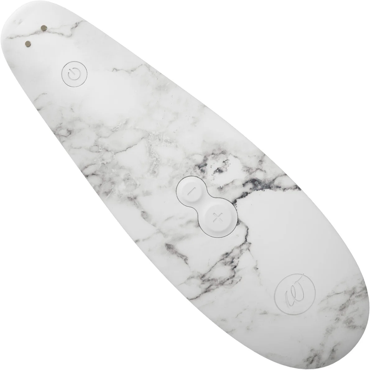 Womanizer Marilyn Monroe Special Edition Pleasure Air Clitoral Stimulator - White Marble - Image 7