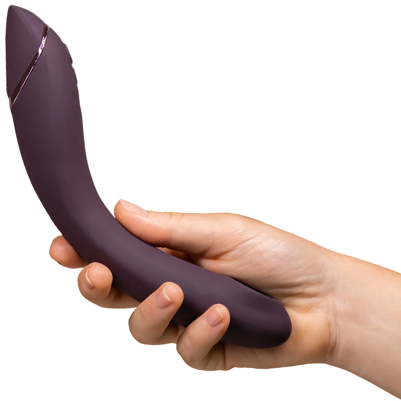 Womanizer OG Pleasure Air G-Spot Stimulator With Vibration - Aubergine - Image 2
