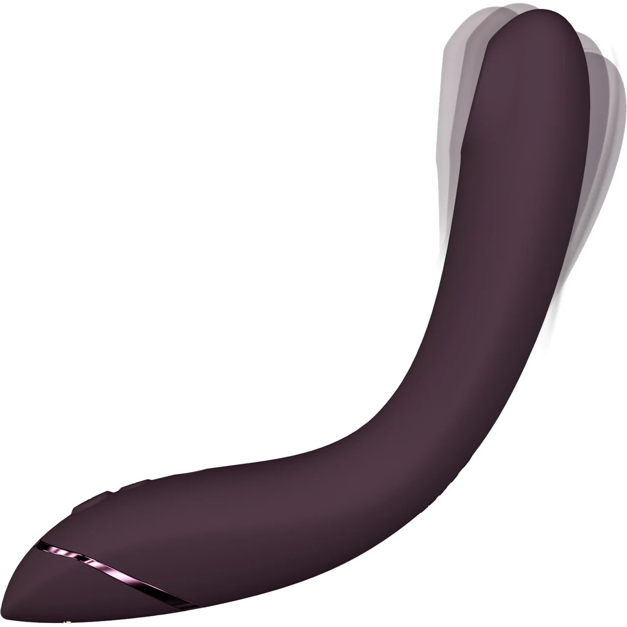 Womanizer OG Pleasure Air G-Spot Stimulator With Vibration - Aubergine - Image 4