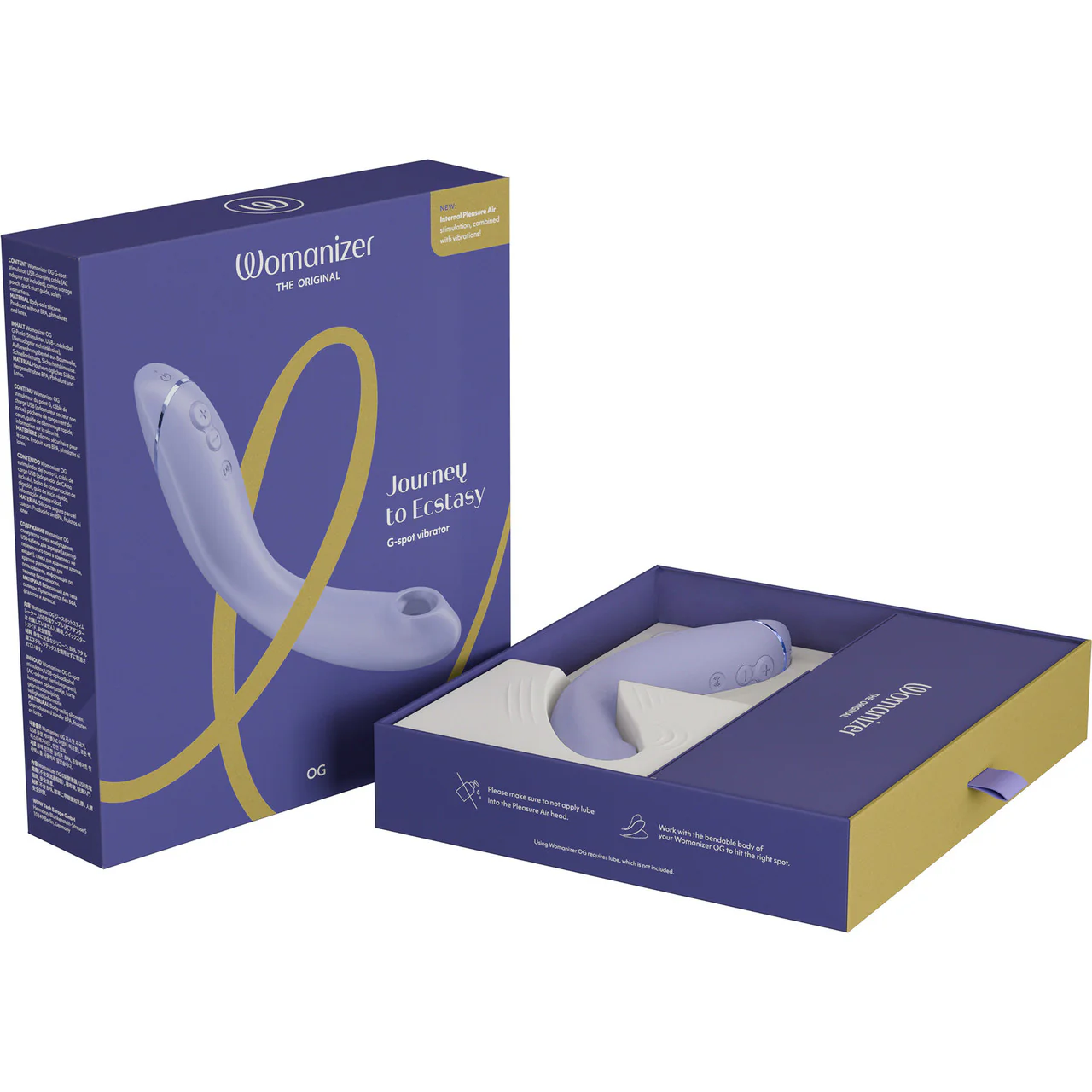 Womanizer OG Pleasure Air G-Spot Stimulator With Vibration - Lilac - Image 19
