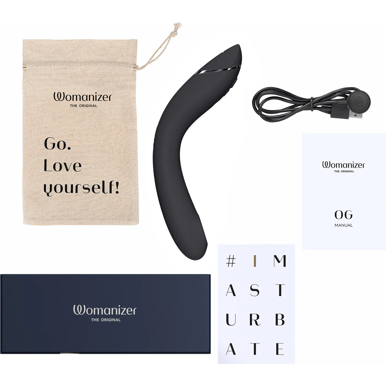 Womanizer OG Pleasure Air G-Spot Stimulator With Vibration - Slate - Image 18