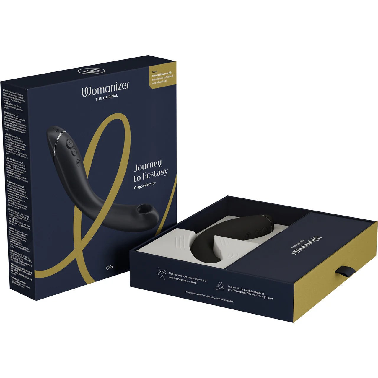 Womanizer OG Pleasure Air G-Spot Stimulator With Vibration - Slate - Image 19