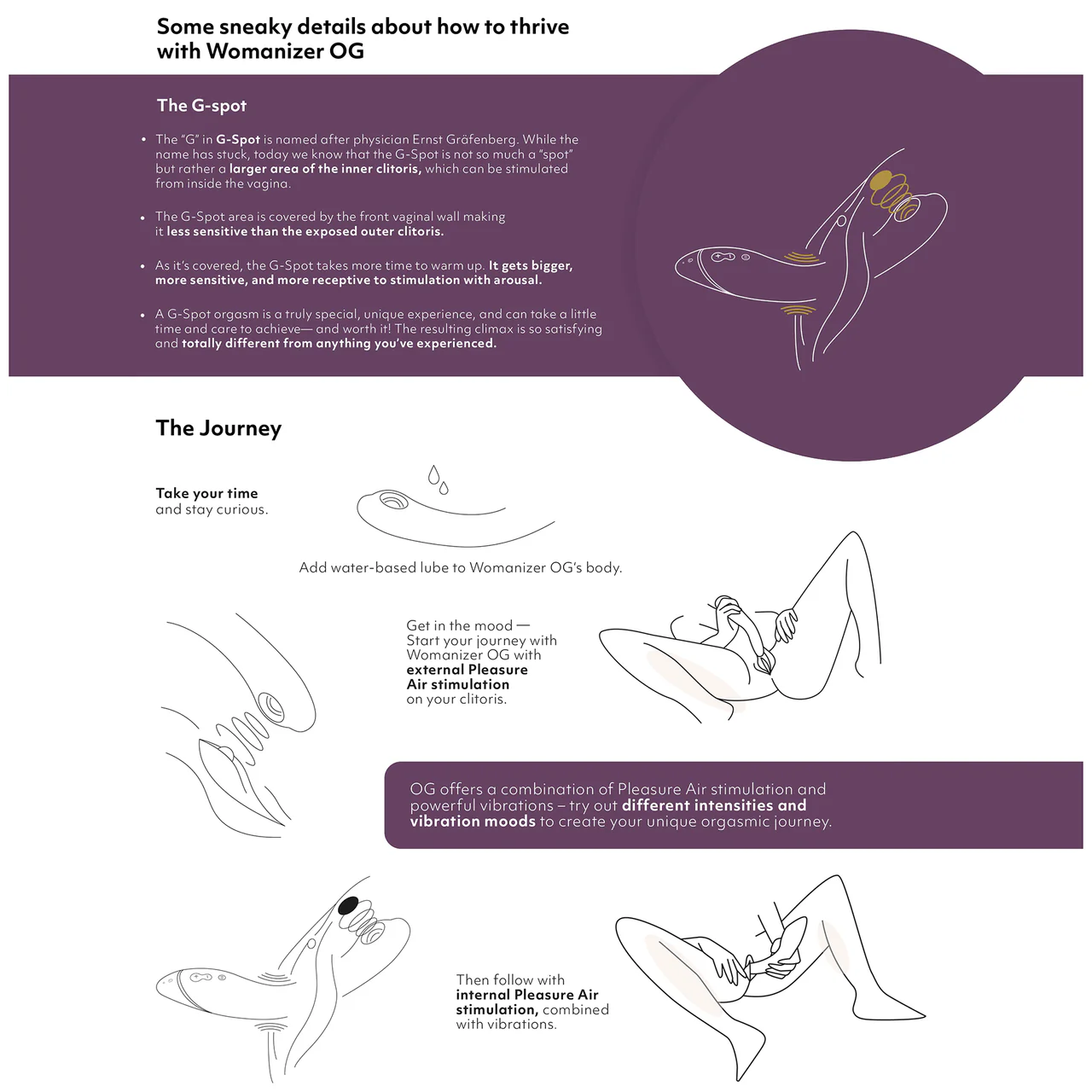 Womanizer OG Pleasure Air G-Spot Stimulator With Vibration - Slate - Image 8
