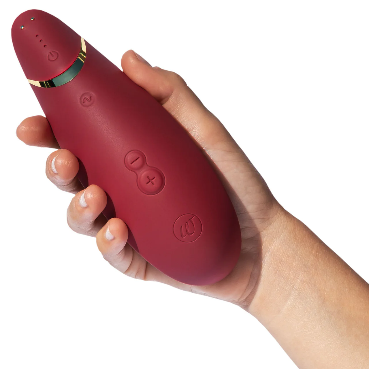 Womanizer Premium 2 Pleasure Air Clitoral Stimulator - Bordeaux - Image 7