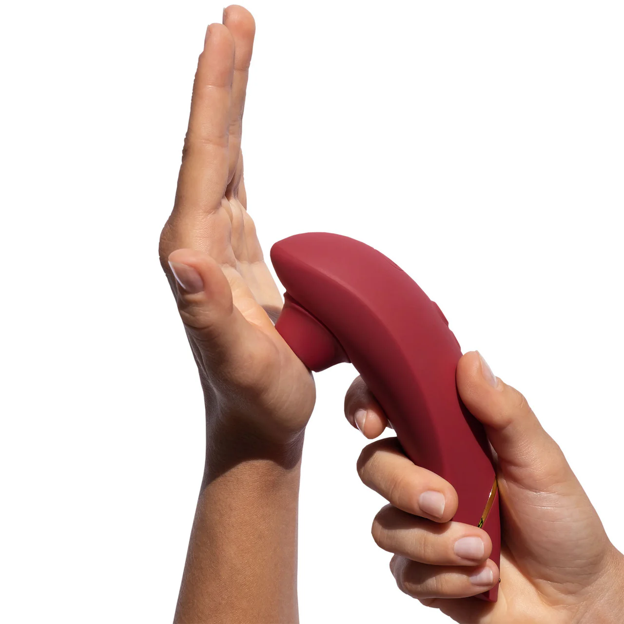 Womanizer Premium 2 Pleasure Air Clitoral Stimulator - Bordeaux - Image 9